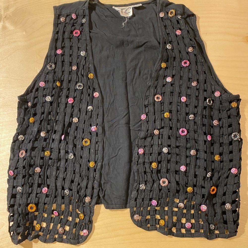 XTC Sleeveless Cardigan 2X (EJ)